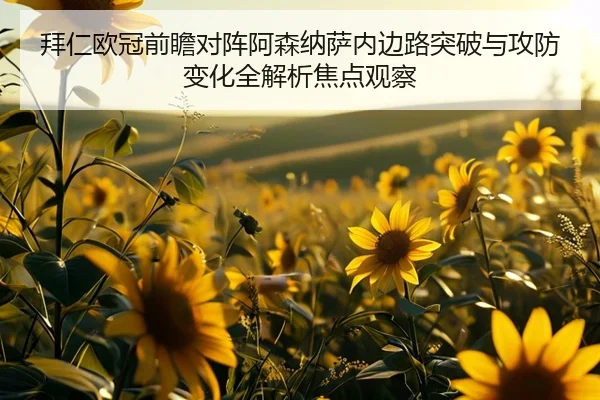 拜仁欧冠前瞻对阵阿森纳萨内边路突破与攻防变化全解析焦点观察